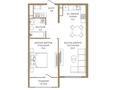 2-комнатная квартира · 56.4 м², Каныша Сатпаева 90а/1 за ~ 43 млн ₸ в Алматы, Бостандыкский р-н — фото 3