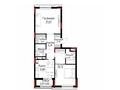 2-комнатная квартира · 76.99 м², пересечение пр. Мәңгілік Ел и ул. Хусейн бен Талал 9/3 за ~ 73.1 млн ₸ в Астане, Есильский р-н — фото 3