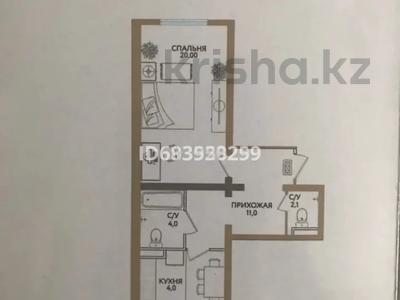 2-комнатная квартира, 55.1 м², 2/7 этаж, Шугыла 52 за 25 млн 〒 в Алматы, Алатауский р-н