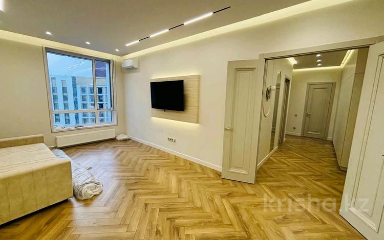 2-комнатная квартира · 70 м² · 8/16 этаж, Бухар жырау 12/2, 12/3 за 400 000 ₸ в Астане, Есильский р-н — фото 2