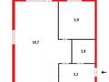 1-бөлмелі пәтер · 32 м² · 5/5 қабат, пр. Республики 49/1, бағасы: 5.5 млн ₸ в Темиртау — фото 2