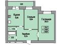 2-комнатная квартира, 66.84 м², Кайрбекова 358А за ~ 21.4 млн 〒 в Костанае — фото 2