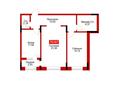 2-комнатная квартира · 70.67 м², Азаттык 21/2 за ~ 31.1 млн ₸ в Атырау — фото 3