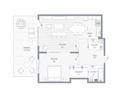2-комнатная квартира · 80 м² · 2/3 этаж, мкр Мирас 33 за ~ 141.1 млн ₸ в Алматы, Бостандыкский р-н — фото 2