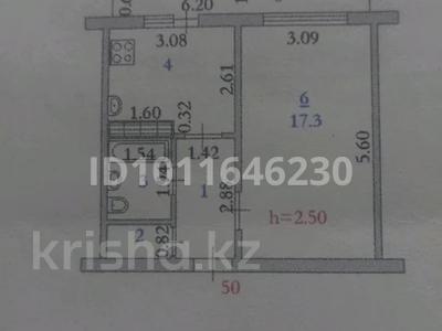 1-комнатная квартира · 34.7 м² · 2/5 этаж, Мкр Авиагородок 21 за 10 млн ₸ в Актобе, мкр Авиагородок