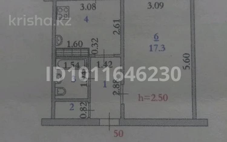 1-комнатная квартира · 34.7 м² · 2/5 этаж, Мкр Авиагородок 21 за 10 млн ₸ в Актобе, мкр Авиагородок — фото 2