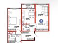 3-комнатная квартира · 88.18 м² · 6 этаж, Улы Дала 14 за 52 млн ₸ в Астане, Нура р-н — фото 3