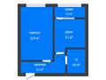 1-комнатная квартира · 38 м² · 5/9 этаж, Гашека 5 за 20.9 млн ₸ в Костанае — фото 3