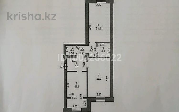 2-бөлмелі пәтер · 82 м² · 3/5 қабат, мкр. Алтын орда, Саздинское лесничество 228/6, бағасы: 26.5 млн ₸ в Актобе — фото 2