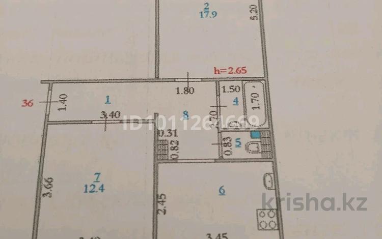 2-комнатная квартира · 54 м² · 6/6 этаж, мкр Жилгородок, ул. Есет-батыра 3 за 12 млн ₸ в Актобе — фото 2