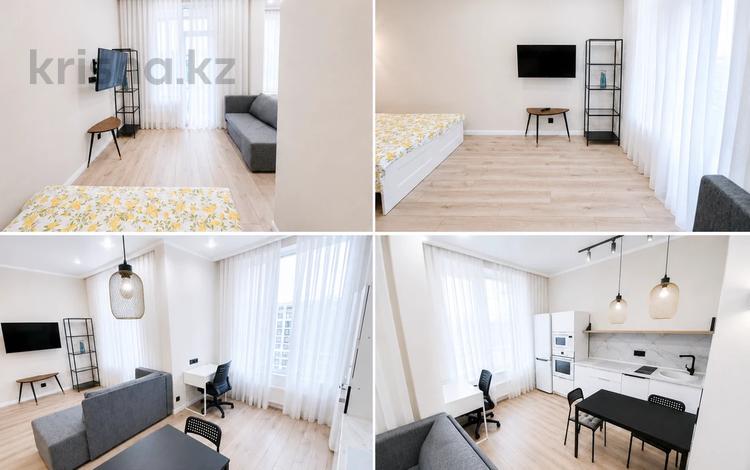 1-комнатная квартира · 34 м² · 12/12 этаж, Шамши Калдаякова 17 за 220 000 ₸ в Астане, Алматы р-н — фото 17