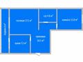2-бөлмелі пәтер · 50.6 м² · 4/5 қабат, Гоголя 61, бағасы: 27.5 млн ₸ в Костанае — фото 2