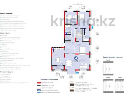 4-бөлмелі пәтер · 146 м², Кайым Мухамедханов 6/1, бағасы: 145 млн ₸ в Астане, Нура р-н