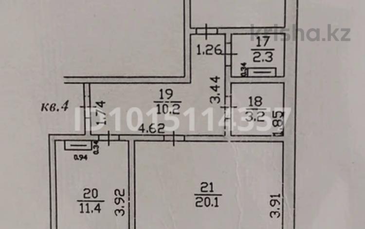 2-бөлмелі пәтер · 62 м² · 1/6 қабат, Жұлдыз-2 ш/а. — Наурыз, Алдияр моншаның артында, бағасы: 32 млн ₸ в Алматы, Турксибский р-н — фото 2