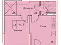 2-бөлмелі пәтер · 44.2 м² · 1/6 қабат, мкр Теректы, Участок 2032 1, бағасы: ~ 16.8 млн ₸ в Алматы, Алатауский р-н — фото 3
