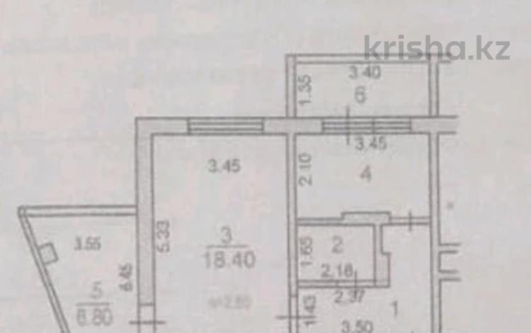 1-комнатная квартира, 46 м², 4/5 этаж, Аса за 12.5 млн 〒 в Таразе — фото 2