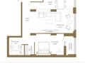 2-бөлмелі пәтер · 73.36 м² · 12/18 қабат, Достык 8/5 — ВЫБОР ЭТАЖА И ПЛАНИРОВКИ!!! БЕЗ КОМИССИИ!!!, бағасы: ~ 52 млн ₸ в Астане, Есильский р-н