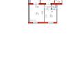 2-комнатная квартира · 56 м² · 4/5 этаж, Е495 52 — Больница Медицинского центра Управления Делами Президента РК за 30 млн ₸ в Астане, Есильский р-н — фото 18