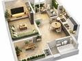 1-бөлмелі пәтер · 34.81 м² · 2/12 қабат, Жумекен Нажимеденов 5 — ТРЦ DAMU MALL, бағасы: 23.8 млн ₸ в Астане, Сарайшык р-н — фото 2