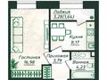 1-бөлмелі пәтер · 34.81 м² · 2/12 қабат, Жумекен Нажимеденов 5 — ТРЦ DAMU MALL, бағасы: 23.8 млн ₸ в Астане, Сарайшык р-н — фото 14