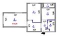 2-комнатная квартира · 59.8 м² · 9/14 этаж, Улы Дала 10 за 35 млн ₸ в Астане, Нура р-н — фото 2