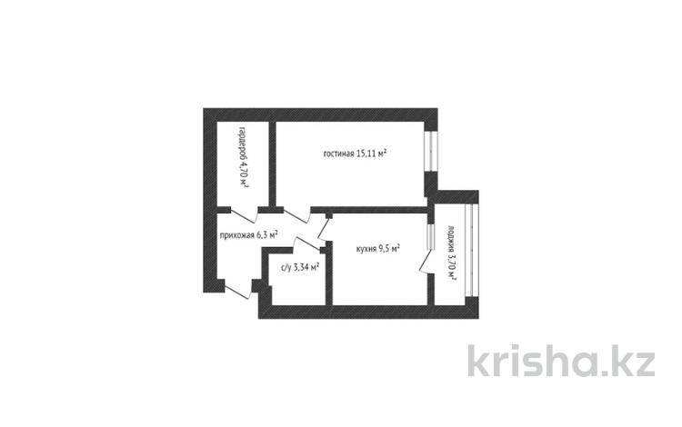 1-комнатная квартира, 40 м², 7/9 этаж, Ауезова за 10.2 млн 〒 в Кокшетау — фото 12
