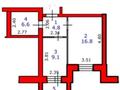 1-комнатная квартира · 38.7 м² · 8/9 этаж, Крепостная улица 141 — Apt. 21 за 16.5 млн ₸ в Петропавловске