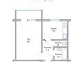 1-бөлмелі пәтер · 35.2 м² · 4/6 қабат, Жилгородок ш/а., Есет-батыра 3, бағасы: 10.5 млн ₸ в Актобе, мкр Жилгородок — фото 6