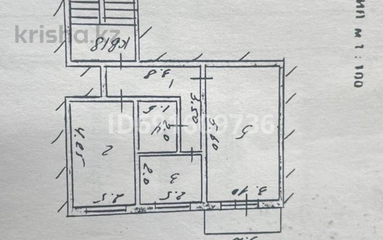 2-комнатная квартира, 42.5 м², 1/4 этаж, Республики 36 за 17 млн 〒 в Шымкенте, Туран р-н — фото 5