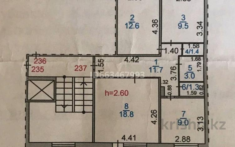 3-бөлмелі пәтер · 68.5 м² · 4/9 қабат, мкр Юго-Восток, Орбита мкр — Авторынок Орбита, бағасы: 30.8 млн ₸ в Караганде, Казыбек би р-н — фото 2