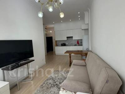 2-бөлмелі пәтер · 55 м² · 7/7 қабат, мкр «Мирас» 31 — ТОРГ, бағасы: 65 млн ₸ в Алматы, Бостандыкский р-н