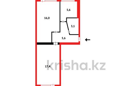 2-комнатная квартира, 48 м², 5/5 этаж, мкр Юго-Восток, Строителей за 15.5 млн 〒 в Караганде, Казыбек би р-н