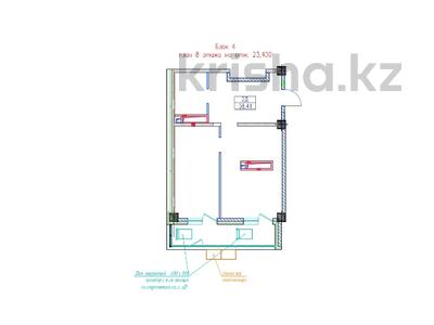 2-бөлмелі пәтер · 58.41 м² · 8/9 қабат, Радостовца 165, бағасы: 50 млн ₸ в Алматы, Бостандыкский р-н