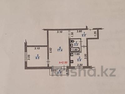 2-комнатная квартира · 43.1 м² · 3/5 этаж, мкр Тастак-2, Брусиловского за 27.5 млн 〒 в Алматы, Алмалинский р-н