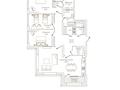 4-комнатная квартира · 138.2 м² · 2/9 этаж, Проспект Аль-Фараби и улица Маркова 45 — Маркова за ~ 185.4 млн ₸ в Алматы, Бостандыкский р-н