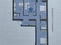 3-бөлмелі пәтер · 93.43 м² · 6/9 қабат, Магжана Жумабаева 38, бағасы: 57.5 млн ₸ в Астане, Сарайшык р-н
