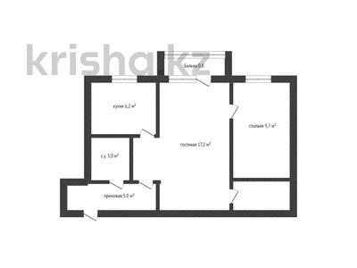 1-комнатная квартира, 46 м², 2/3 этаж, Абая 132 за 8 млн 〒 в Кокшетау