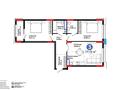 3-комнатная квартира · 77.13 м² · 6/9 этаж, Сагадат Нурмагамбетов 15, 16 за 63 млн ₸ в Астане, Сарайшык р-н — фото 8