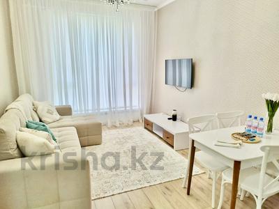 2-комнатная квартира, 45 м², 9 этаж посуточно, Манаса 22/3 за 27 000 〒 в Алматы, Алмалинский р-н