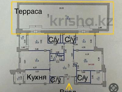 4-комнатная квартира, 300 м², 2/8 этаж, Чингиза Айтматова 46 за ~ 90 млн 〒 в Астане