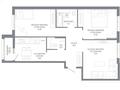 3-бөлмелі пәтер · 76.7 м² · 5/9 қабат, Пр. Жумабаева — БЕЗ КОМИССИИ/ ВЫБОР ЭТАЖА И ПЛАНИРОВКИ, бағасы: ~ 39.9 млн ₸ в Астане, Сарайшык р-н