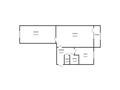 2-комнатная квартира · 42.9 м² · 2/5 этаж, Текстильщиков за 16 млн ₸ в Костанае — фото 11