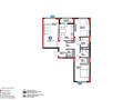 3-бөлмелі пәтер · 95.91 м² · 6/14 қабат, Сагадат Нурмагамбетов 14, бағасы: 61.5 млн ₸ в Астане, Сарайшык р-н