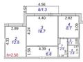 2-комнатная квартира · 53.5 м² · 6/10 этаж, Майкудук, мкр Голубые пруды 15 за 14.4 млн ₸ в Караганде, Алихана Бокейханова р-н — фото 15