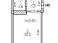 2-комнатная квартира · 60.2 м² · 5/10 этаж, мкр Асар-2 3195/1 — ТЦ Толеби за 24 млн ₸ в Шымкенте, Абайский р-н