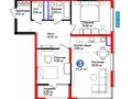 3-комнатная квартира · 71 м² · 15/16 этаж, мкр Нурсат 2, Байтерекова за 48.5 млн ₸ в Шымкенте, Каратауский р-н — фото 6