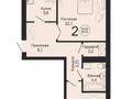 2-комнатная квартира · 68 м² · 8/9 этаж, Б.Сокпакбаева 1 — Сарыарка за ~ 35.5 млн 〒 в Астане, Сарыарка р-н — фото 27