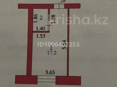 1-комнатная квартира · 19.8 м² · 2/3 этаж, мкр Шанхай, Ливенцова 4 — 1 поликника за 3.1 млн 〒 в Актобе