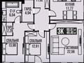 3-бөлмелі пәтер · 90 м² · 5/13 қабат, Ахмет Байтурсынулы 29/2, бағасы: 62 млн ₸ в Астане, Алматы р-н — фото 41