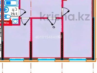 2-комнатная квартира · 50.9 м² · 1/6 этаж, мкр Кайрат уч. 377 за 26.5 млн ₸ в Алматы, Турксибский р-н